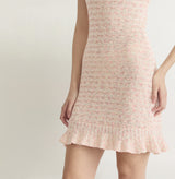 MULTICOLOR SHORT SLEEVE DRESS