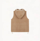 TEDDY BOUCLÉ HOODED GILET