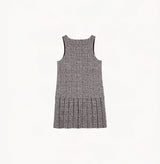 CHECKERED VEST DRESS