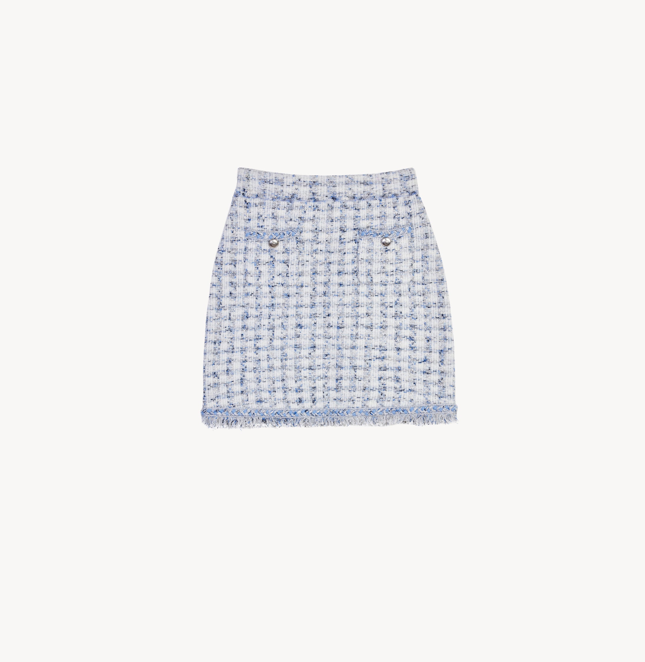 Pink Houndstooth Skirt main image 1