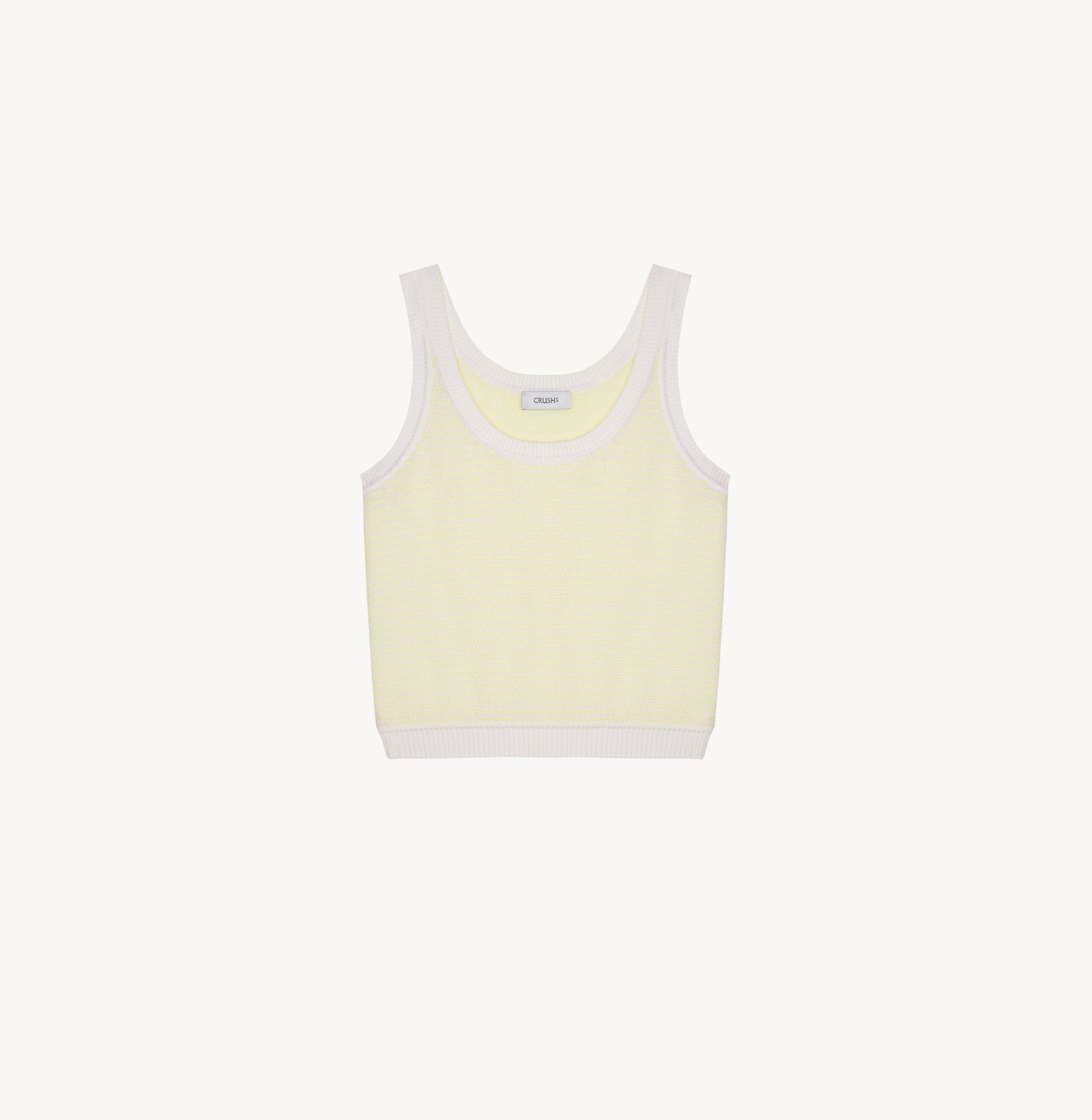 MERINO WOOL STRIPED TANK TOP – CRUSH Collection