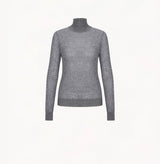 WOOL SHEER TURTLENECK TOP