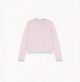 COLORBLOCKED CASHMERE CARDIGAN