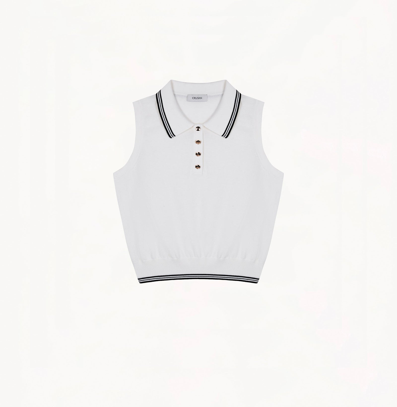 Tropical White Polo – Scuffers