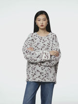 SEAMLESS COLOR-DOTTED SWEATER
