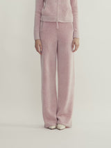 TEDDY BOUCLÉ WIDE-LEG PANTS