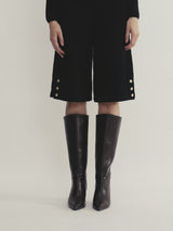 TWEED BERMUDA SHORTS