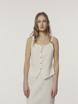 EMBOSSED TEXTURE VEST