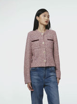 BOUCLÉ JACKET WITH POCKETS