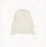 VELVET POINTELLE LAPEL CARDIGAN