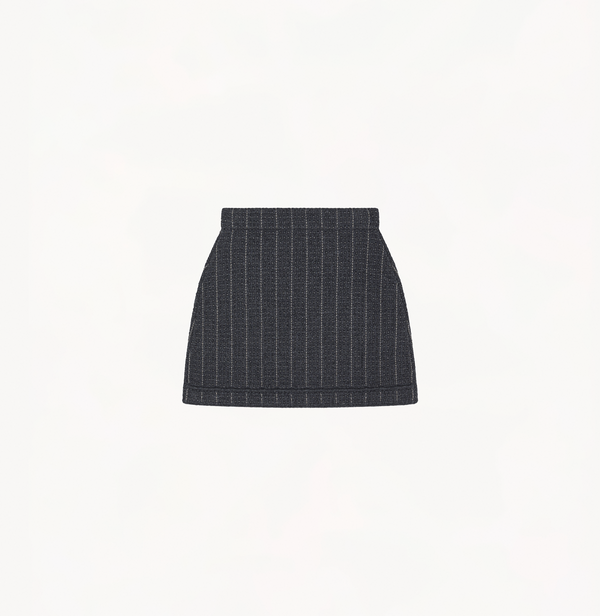 FANCY BOUCLÉ A-LINE SKIRT