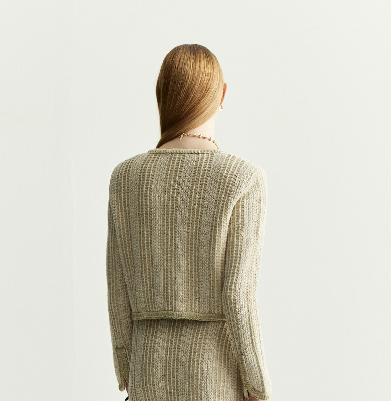 METALLIC TWEED JACKET – CRUSH Collection