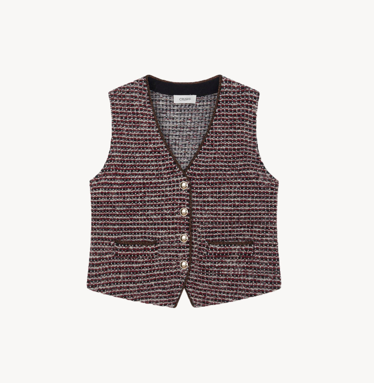 新品タグ付きJOURNAL STANDARD TWEED VEST TWEED VEST（ベスト）｜JOURNAL STANDARD（ジャーナル