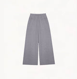 METALLIC SHIMMERY WIDE-LEG PANTS