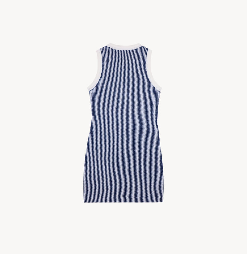 striped tank top dress WOOL STRIPE TANK TOP DRESS – CRUSH Collection