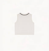 PEARL TRIMMED VEST
