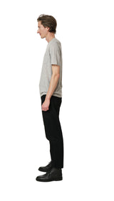 CREW-NECK SHORT SLEEVES CASHMERE TSHIRT-MEN