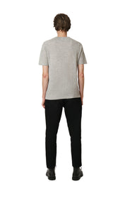 CREW-NECK SHORT SLEEVES CASHMERE TSHIRT-MEN