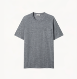 CREW-NECK SHORT SLEEVES CASHMERE TSHIRT-MEN