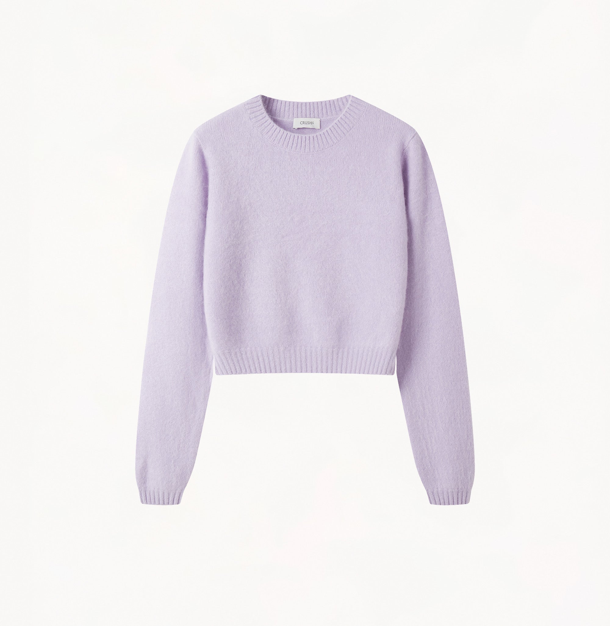 FLUFFY CASHMERE CREWNECK SWEATER – CRUSH Collection