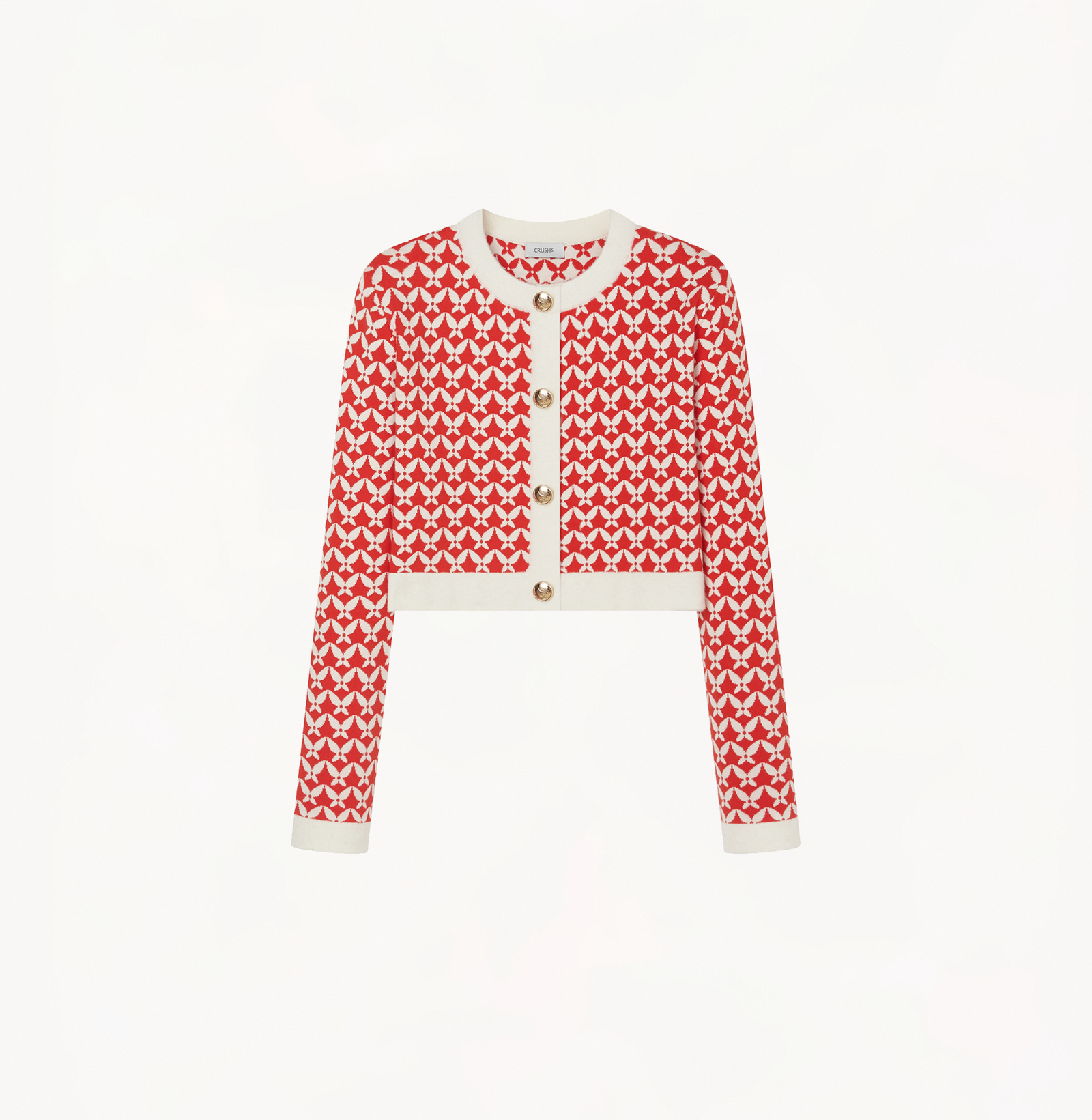 ティー　22SS Flower Jacquard Knit Cardigan FARM Rio Flower Delicacy Jacquard Cardigan | Nordstrom