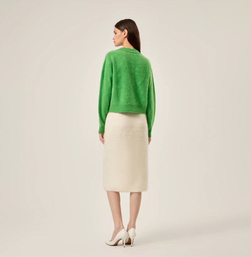 green_cashmere_cardigan_3. left-view
