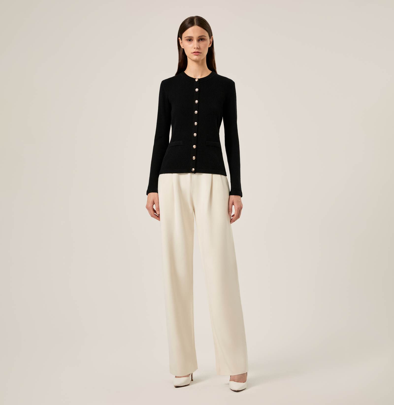 Silk Cashmere Cable Knit Cardigan – CRUSH Collection