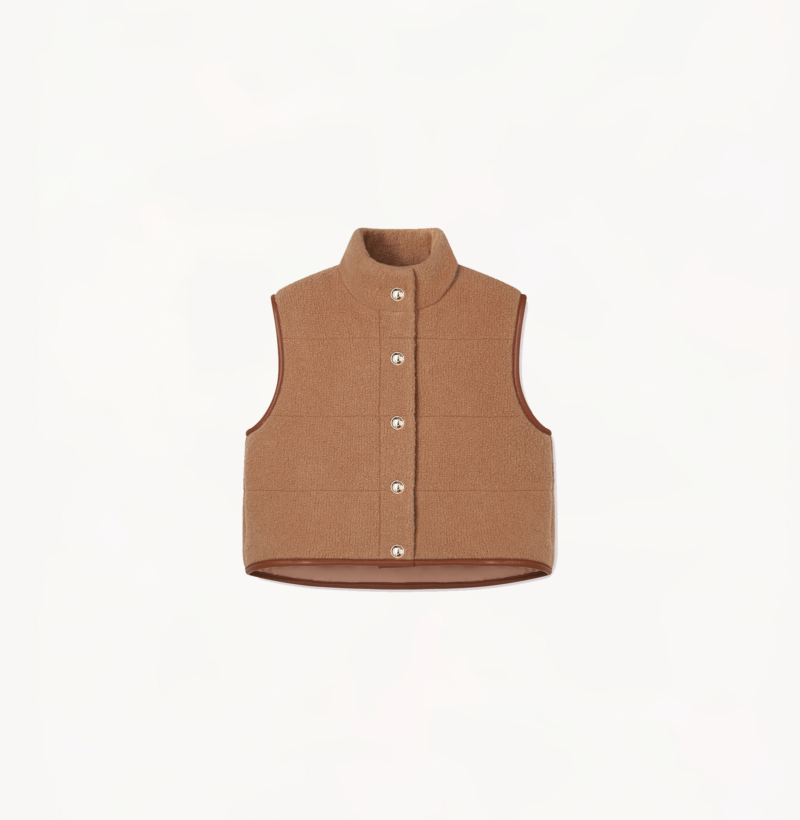 [COVERNAT]★short quilted vest SENSERISE Womens Puffer Vest Quilted Vest Oversized
