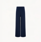 Wool old navy wide leg pants in navy blue.