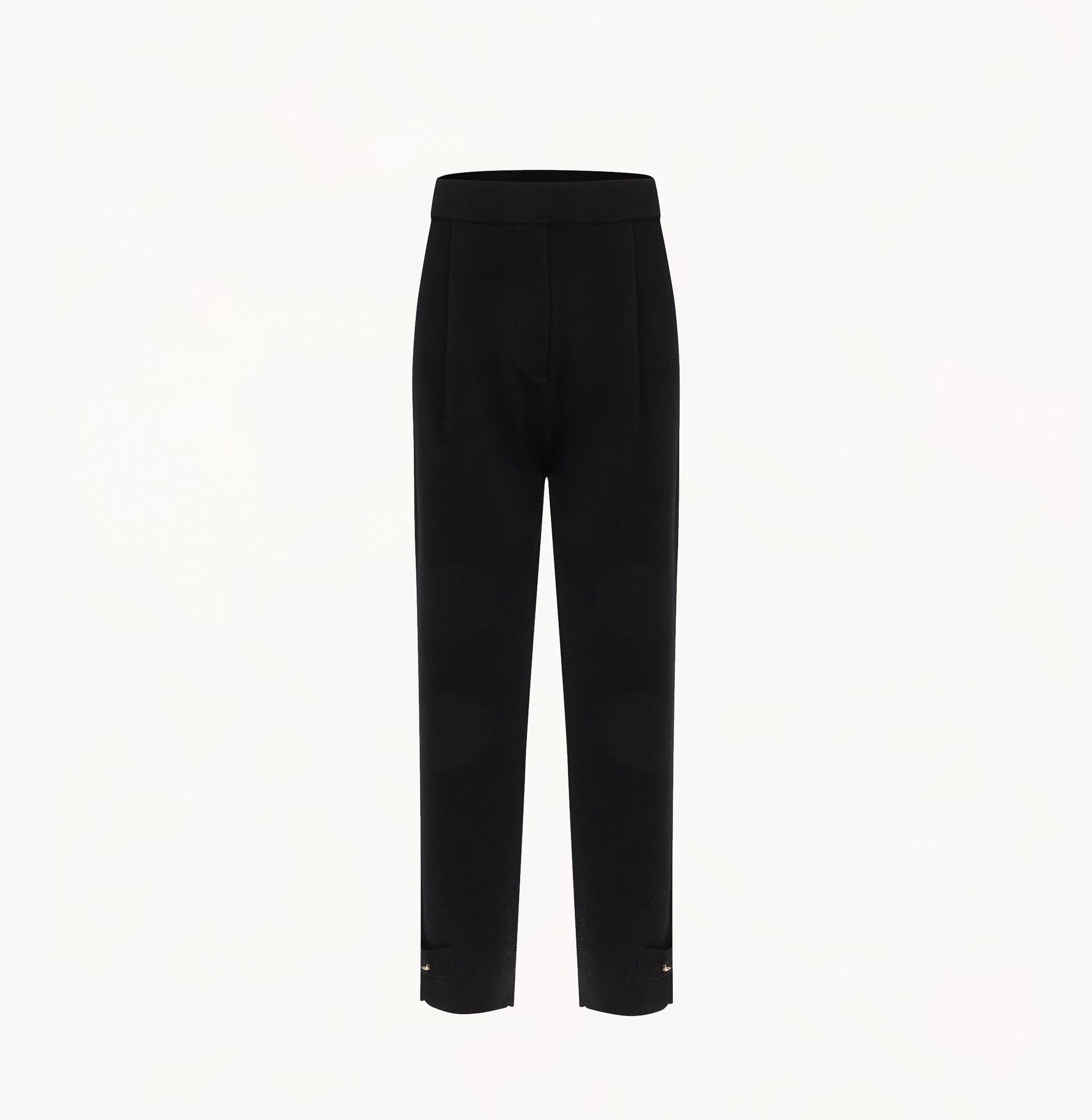 WOMEN'S SILK AND WOOL PLEATED PANTS – CRUSH Collection