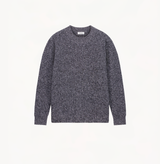 PLY-KNIT CREW-NECK CASHMERE SWEATER