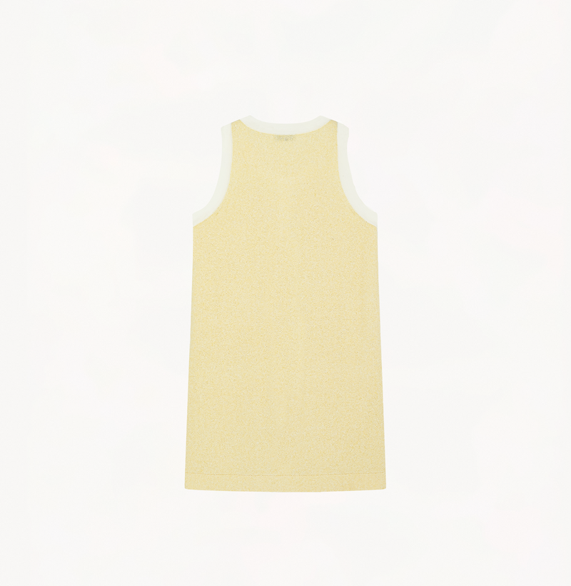 BOUCL MIDI TANK DRESS - Yellow CRUSH Collection BOUCL MIDI TANK DRESS - Yellow CRUSH Collection